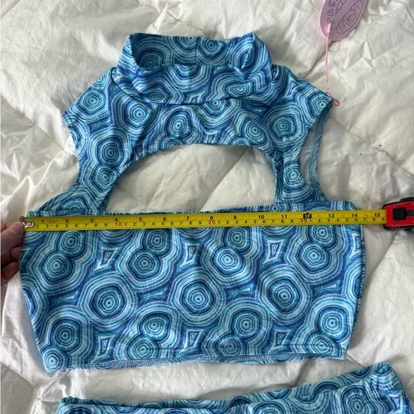 Crystal Blue Kyanite Two-Piece Set - Picture 6 of 10